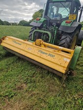 Twyman Clipper 300 Flail Topper 3meter Hydraulic Off Set