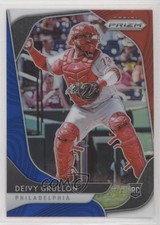 2020 Panini Prizm Red White & Blue Prizm Deivy Grullon #72 12br