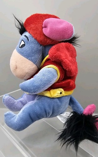 Circus Eeyore Costume Disney Stuffed Plush Toy Winnie The Pooh 7" Beanie - Picture 2 of 10