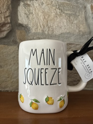 #ad Rae Dunn quot; main squeezequot; Lemons Mug $12.99
