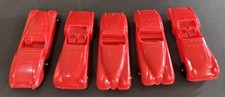 1950s Triumph TR3 Pair Metal & Plastic Versions TootsieToy Made in USA