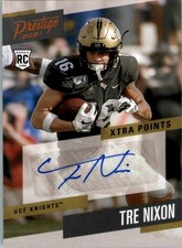 2021 Chronicles Draft Picks Prestige Xtra Points Orange #1 Tre Nixon Auto FB