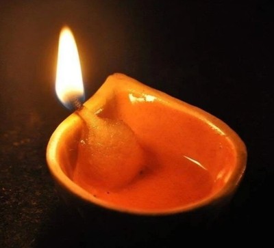 Natural Clay Traditional Diwali Ke Diye /Earthen Clay Diya Pack Of  11