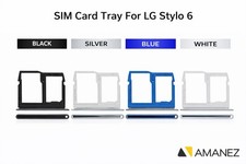 Single Sim Card Tray Replacement For LG Stylo 6