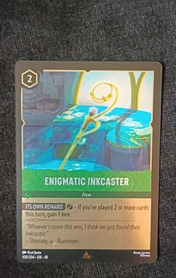 Enigmatic Inkcaster 100/204 Whispers in the Well Cold Foil