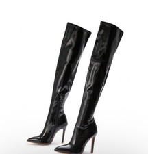 Over the Knee Leather Boots