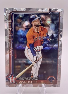 2025 Topps Series 2 Christian Walker Diamante Foil #441 Houston Astros