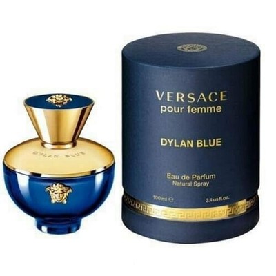 Versace Dylan Blue pour femme by Gianni Versace 3.4 oz EDP For Women New in Box