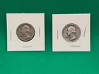 WASHINGTON SILVER QUARTERS LOT OF 2 - 1952 & 1953