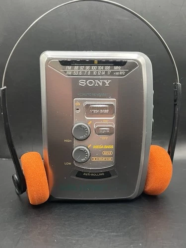 Vintage Sony Walkman WM-FX375 Cassette Player Mega Bass/Dolby Serviced Working