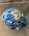 WOW!  An Aiden Hutchinson Autographed Full Size Speed Flex Helmet with Visor