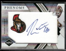 2010-11 Panini Limited Robin Lehner RC Auto /299 #194 Ottawa Senators
