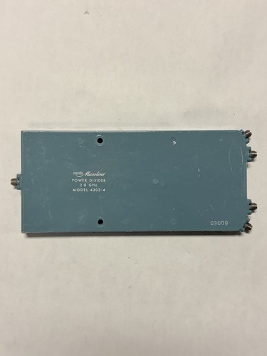 Narda Microline Power Divider 2.8 GHz Model 4303-4