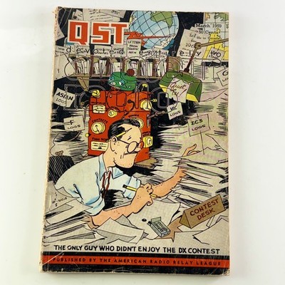 QST Magazine March 1959 Vintage Amateur Radio ARRL DX Contest