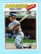 1977 TOPPS BASEBALL #50 RON CEY LOS ANGELES DODGERS NM