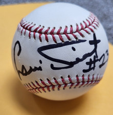 LUIS TIANT AUTOGRAPH HAND SIGNED OFFICIAL MAJOR LEAGUE BASEBALL BOSTON RED SOX