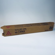 Ricoh 841851 MP C6003 Genuine Magenta Toner Cartridge 1 Pack 455g New
