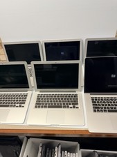 Lot of 6 Apple MacBook Pro  Air Tech Specialist Read 
