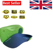 Green Narrow 3/4 Length Orthotic Insoles for High & Low Arch Support, Flat Fe...