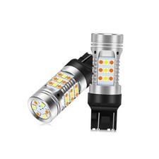 7443 Led Bulbs Built In Resistor Error Free Canbus, Amber Turn Signal Light