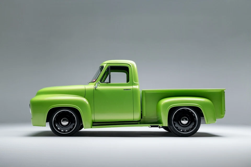 1955 Ford F-100 Pickup Restomod! Gen 2 Coyote! INCREDIBLE Build! F - Image 2 of 4
