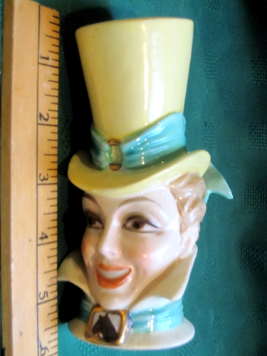 Vintage Rarität 6" Rubens #530 Lucille Kugel als "MAME" Frauenkopf Vase Japan SCHÖN!! - Bild 3 von 24