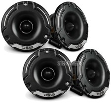 4x DS18 PRO-TWZ1 3.8" Super Bullet Compression Car Tweeters 4 Ohm 1 Aluminum VC