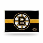 Rico Industries Boston Bruins Striped Flag - 3 x 5 Foot Flag