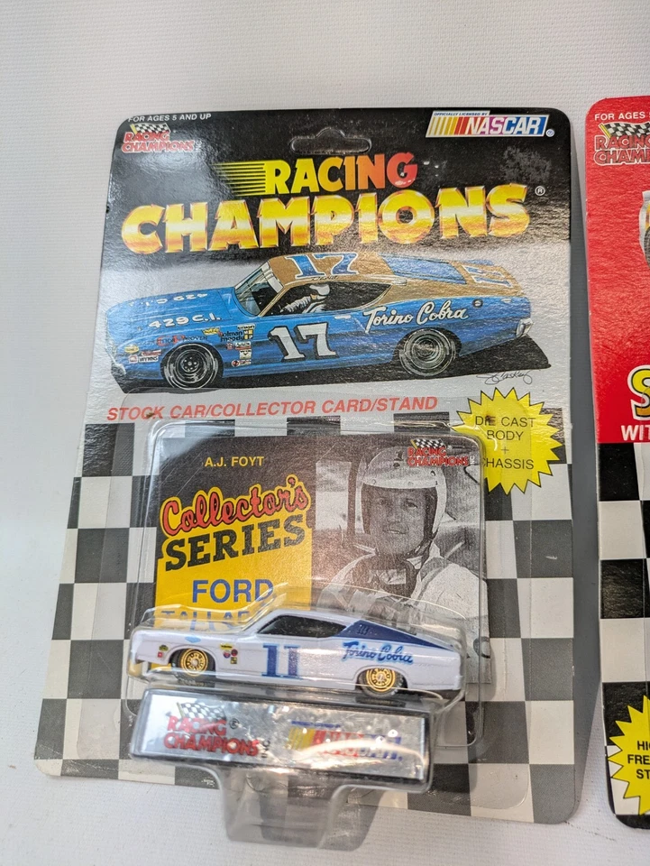 Racing Champions Lot Of 3 Ford Torino Cobra Collector's Series 1/64 Plus Nascar - Image 2 of 4