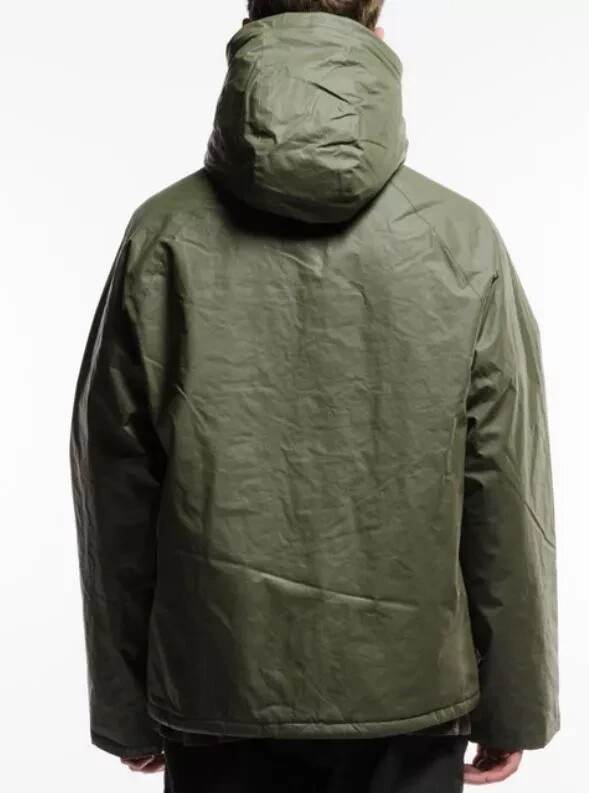YEEZY Season 3 Men's Khaki Waxed Cotton Anorak, Extra Small YEEZY Season 3 Men's Khaki Waxed Cotton Anorak, Extra Small