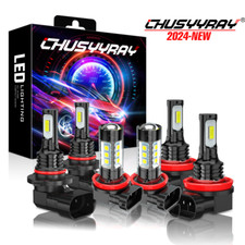 For Honda Accord 2013-2018 Combo Led Headlight High Low Beam Fog Light Bulbs Kit