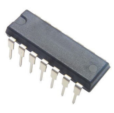 10x HEF4081BP Quadruple 2-input Philips Semiconductors DIP 14