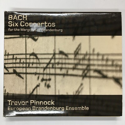 Bach: Six Concertos by Trevor Pinnock & European Brandenburg Ensemble (CD, 2007)