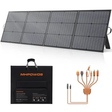 MHPOWOS 110 220 watt Solar Panel Foldable 24V 48V Rv Solar Panel Kit Off Grid