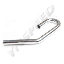 1-1/2" OD 180 & 45 Degree U J Combo Exhaust Mandrel Bend Aluminum Piping Tube US