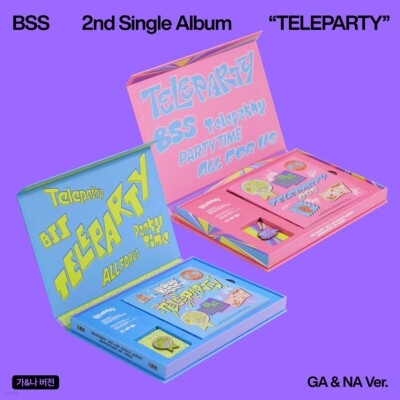 BSS SEVENTEEN 2nd Single Album [TELEPARTY] GA Ver CD+P.Book+P.Card
