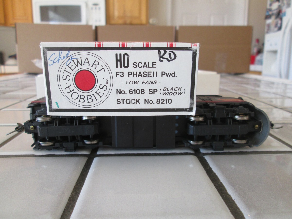 stewart hobbies/kato SOUTHERN PACIFIC BLACK WIDOW powered engine