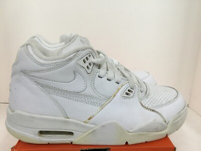 Shii♡　0825 Size 7 - Nike Air Flight 89 Triple White for sale online | eBay