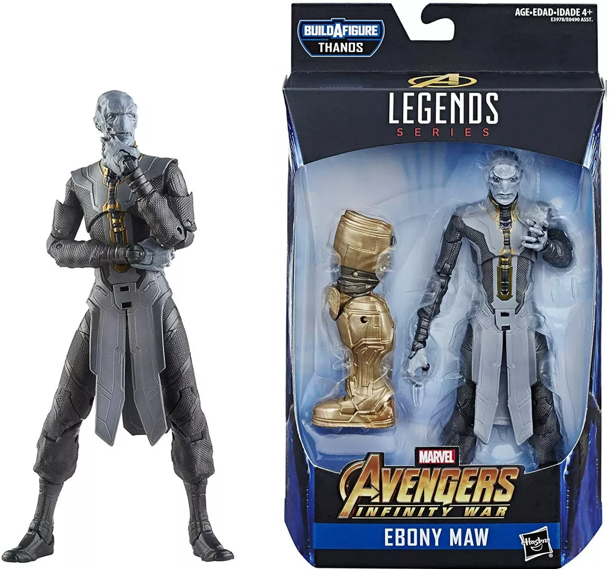 Ebony maw action figure marvel legends sale