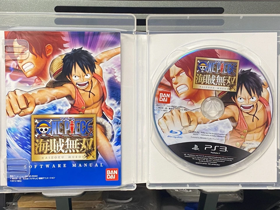 Sony PS3 PlayStation3 One Piece: Pirate Warriors 1 2 3 Japan BANDAINAMUCO - Image 4 of 4