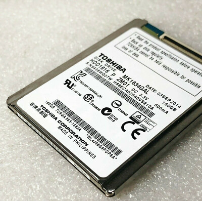 NEW MK1634GAL Toshiba 160GB 1.8 