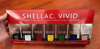 CND Shellac  VIVID Collection Summer 2025 - Full set 7 colors