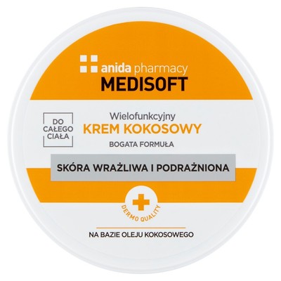 Anida Medisoft Kokosöl-Creme multifunktional 125ml Pflegekosmetik