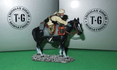 Thomas Gunn Miniatures 1:30 Metal WW2 German Winter Cavalryman (SS010A) in OB