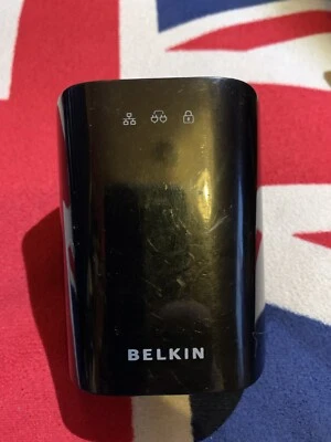 Belkin Powerline AV Ethernet Adapter F5D4074-S v4 extend Wi-Fi signal,fast speed - image 1 of 3