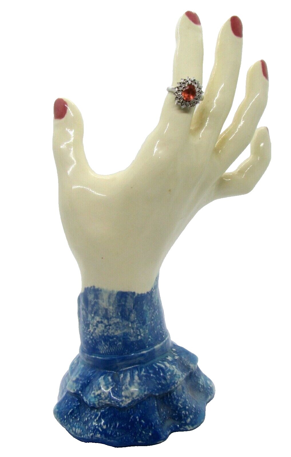 Vintage Ceramic Hand Ring Holder | eBay Vintage Ceramic Hand Ring Holder | eBay