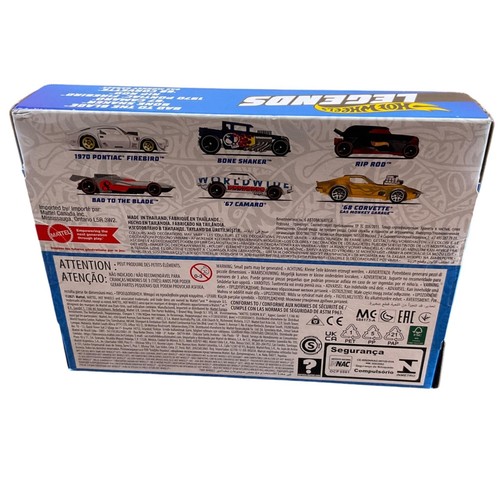 2024 Hot Wheels Legends 6 Pack Gas Monkey Bone Shaker Camero Firebird Mattel - Picture 5 of 7