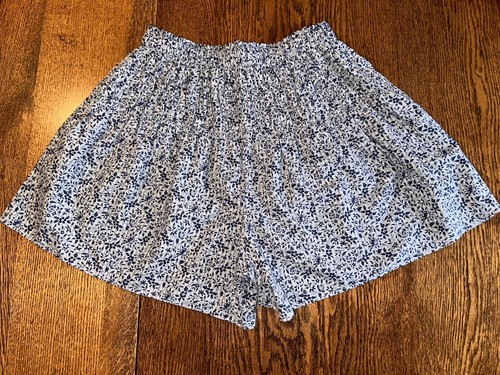 Madewell Smocked Pull On Shorts Skort Florentine Floral NEW NWT XS Fits Medium - Picture 8 of 11