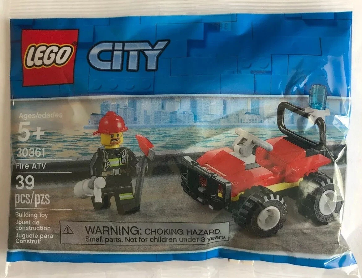 Lego city fire atv sale