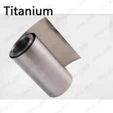 1pcs High-Purity Pure Titanium Metal Foil Sheet Strip Plate Thickness 0.01-0.3mm